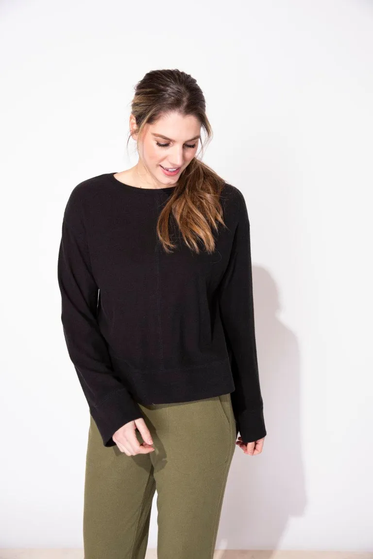 Snuggly Pullover in Fog by Escape