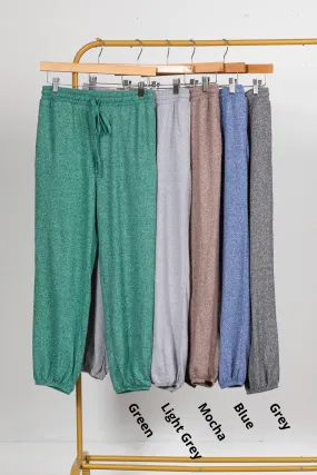 Soft Melange Hacci Joggers