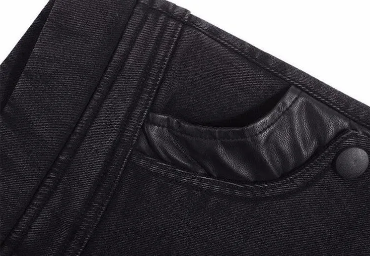 Spring Elastic Waist Casual Women's Jeans