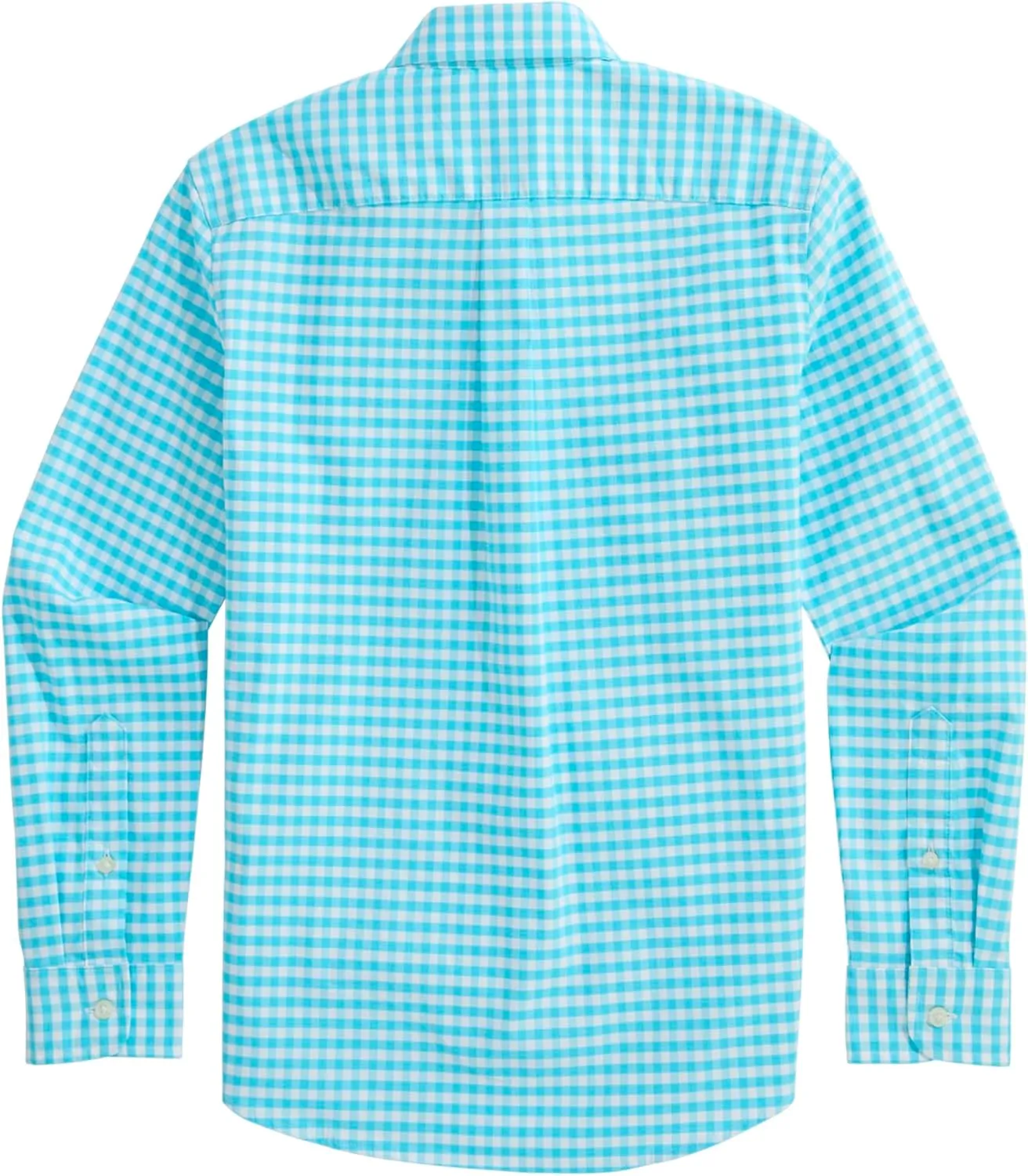 vineyard vines Boys Skysail Gingham Performance Cotton Shirt