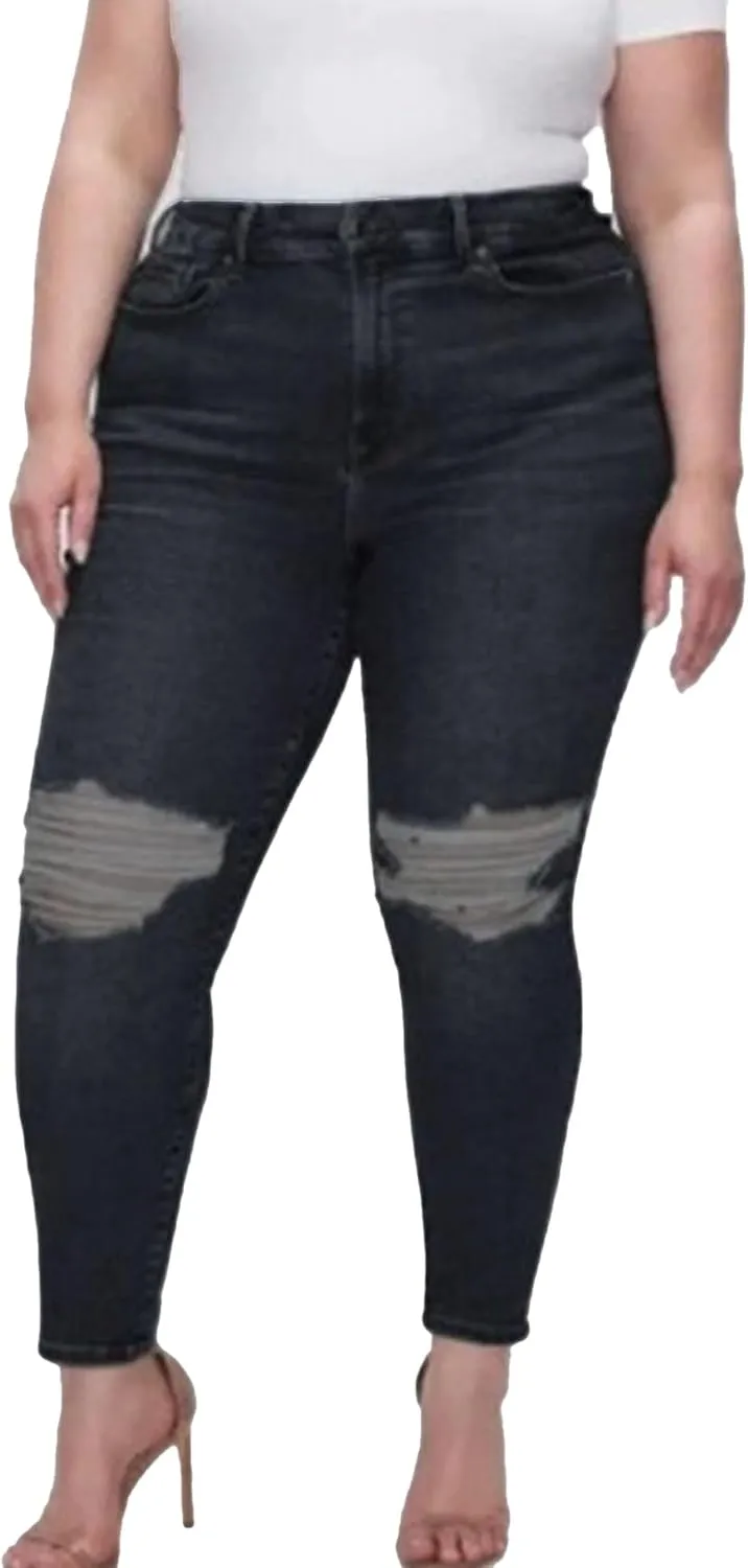 Women's Plus Size Skinny Jeans High Waist Skinny Stretchy Classic Ankle Jeans Slimming Denim Pants